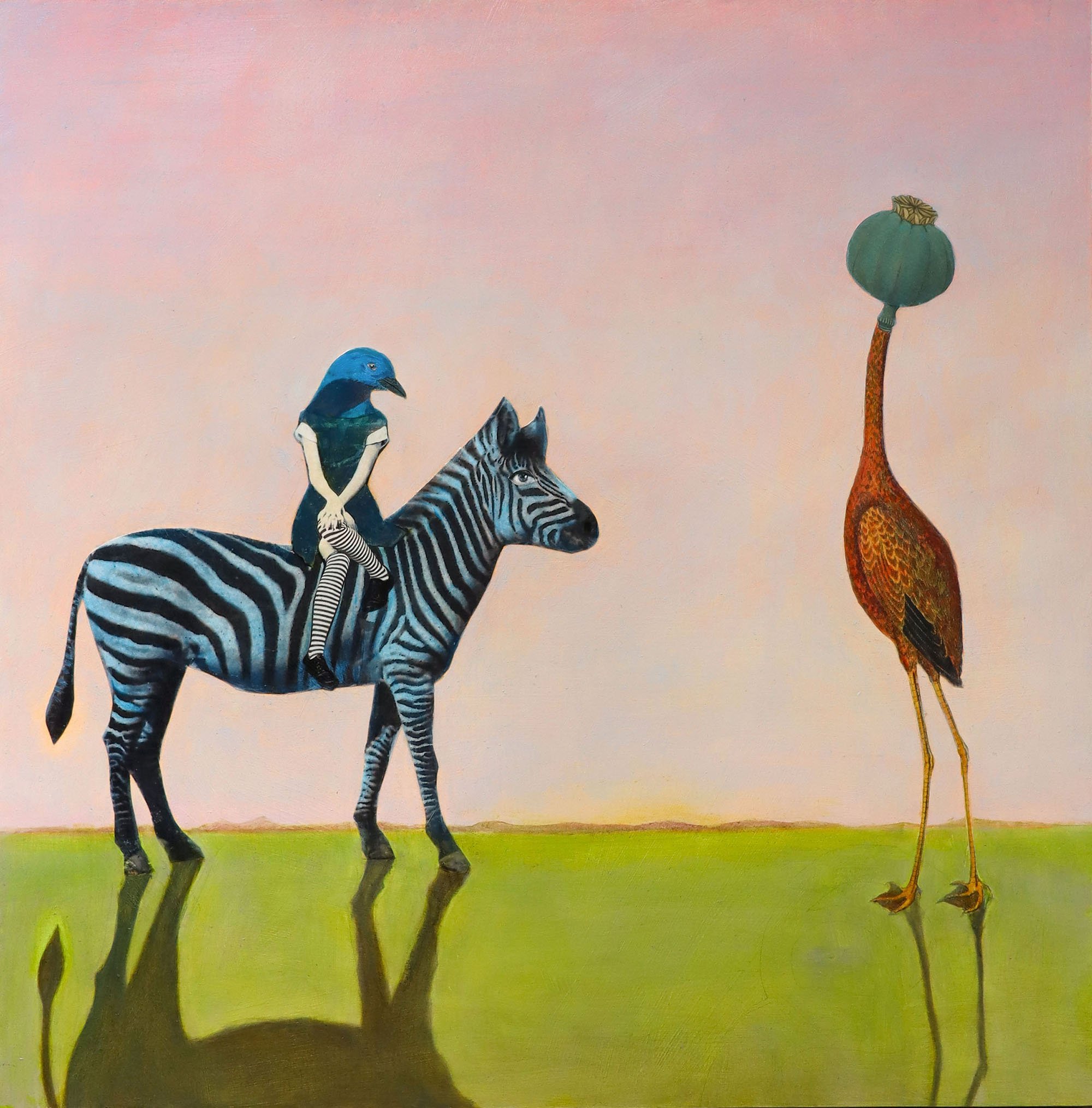 Zebra, print — Suzanne Sbarge